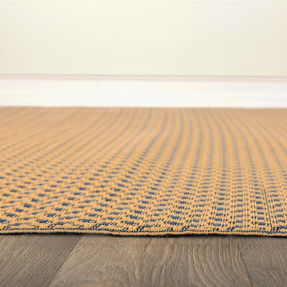 Tapis d'extérieur contemporains en plastique solide réversible