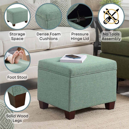 Convenience Concepts Madison Storage Ottoman