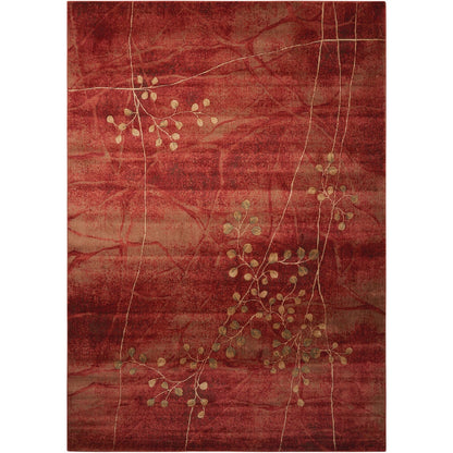 Tapis Nourison Somerset à motif floral contemporain