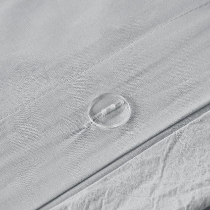 Intelligent Design Maize Cotton Jacquard Duvet Cover Set with Euro Shams and Throw Pillows