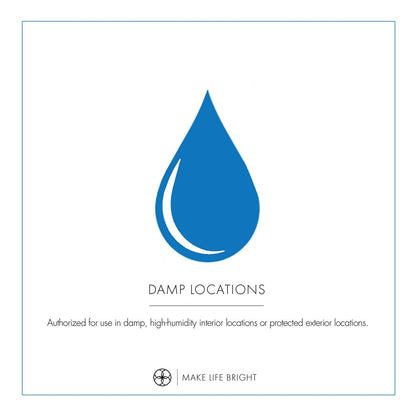 Plafonnier en cristal Crystorama à 2 lampes - 10 L x 8 H x 10 P