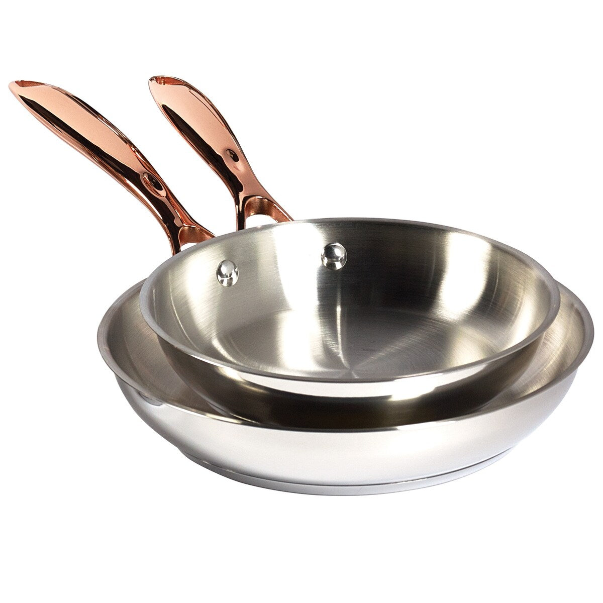 Batterie de cuisine en acier inoxydable Danemark 10 pièces