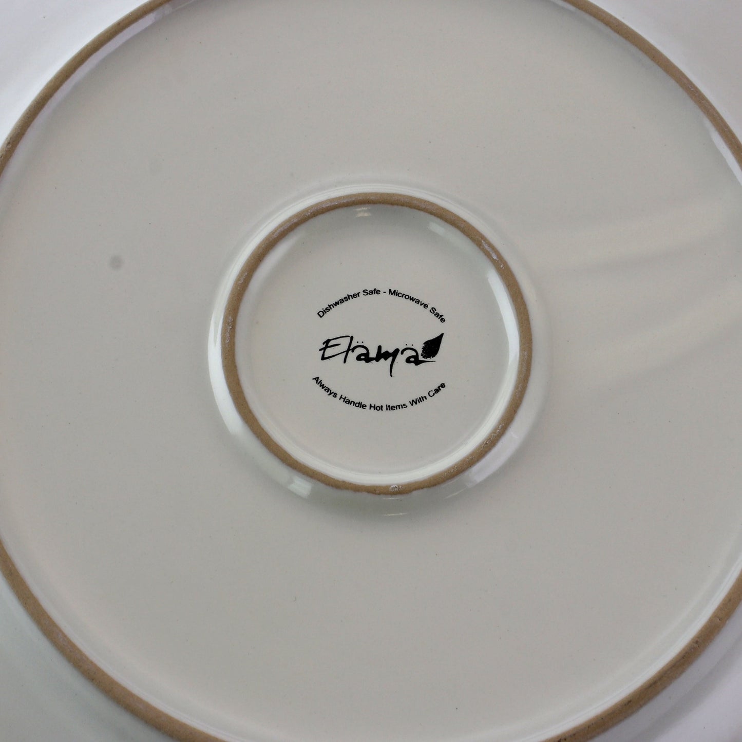 Service de table 16 pièces Elama Marketplace Favorites, blanc gaufré