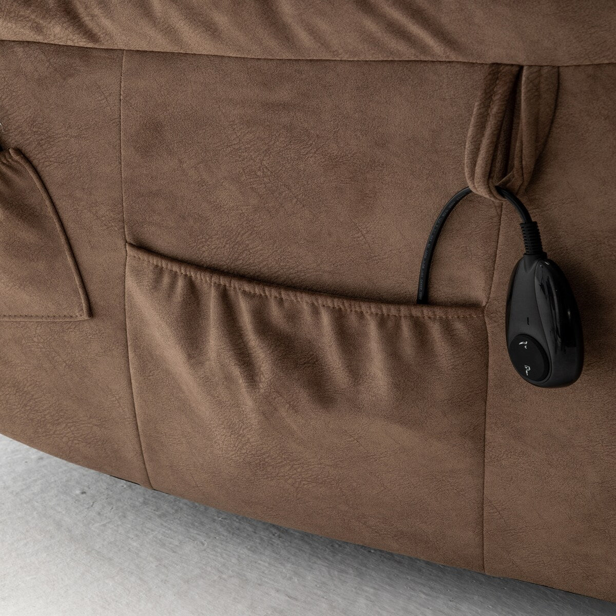 Fauteuil releveur électrique inclinable avec massage et chauffage