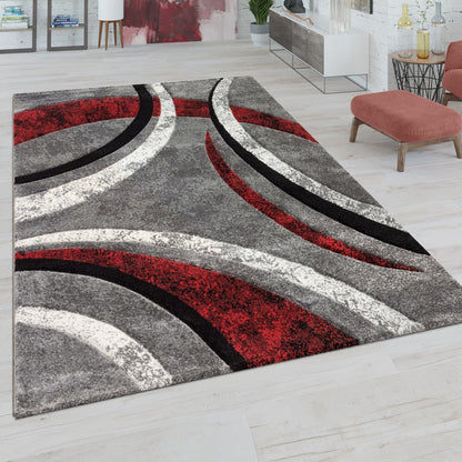 Tapis moderne pour salon, motif abstrait