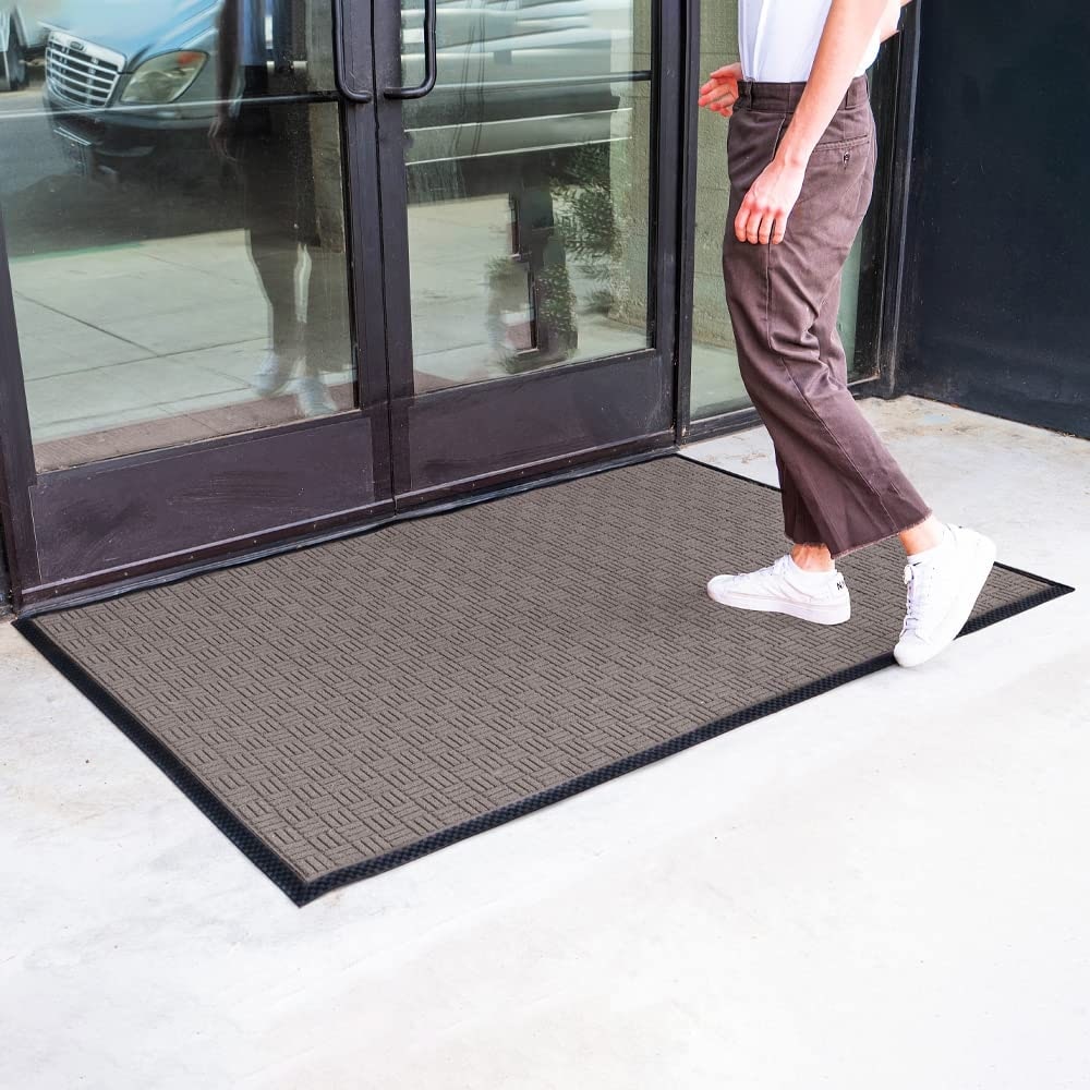 Tapis d'entrée Envelor pour intérieur et extérieur, profil bas, usage commercial.