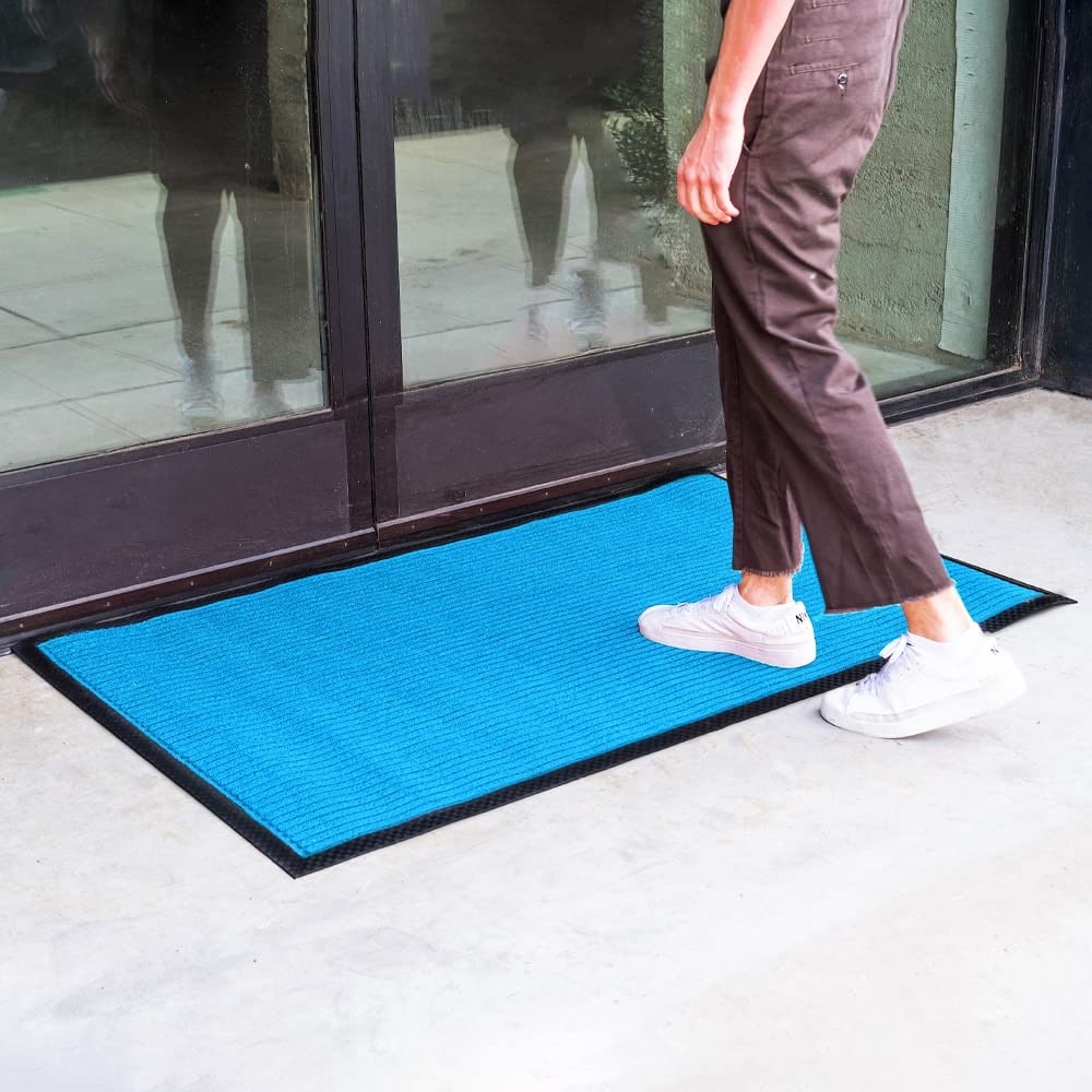 Tapis d'entrée Envelor pour intérieur et extérieur, profil bas, usage commercial.