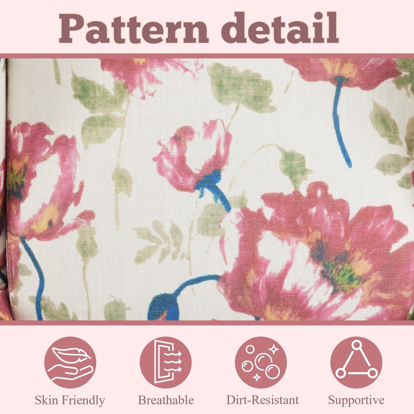 Fauteuil d'appoint moderne Erommy, fauteuil à dossier haut, canapé simple en tissu rembourré avec pieds en bois pour le salon