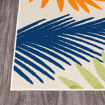 Tapis d'intérieur/extérieur Evora Palm Frond