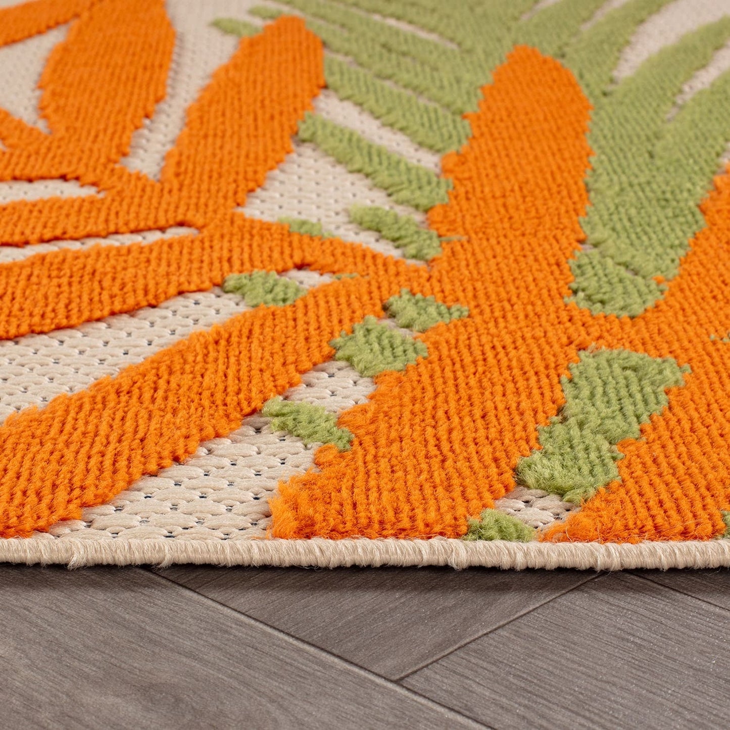 Tapis d'intérieur/extérieur Evora Palm Frond