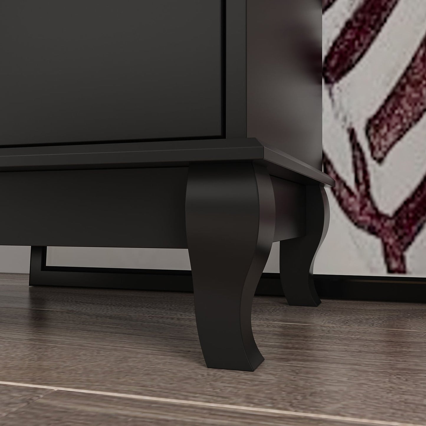 Commode double à 10 tiroirs pour chambre à coucher, commode blanche, grand espace de rangement