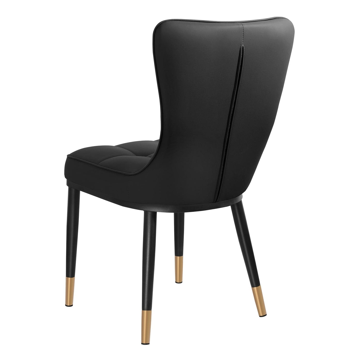 Lot de 2/4 chaises de salle à manger rembourrées en similicuir