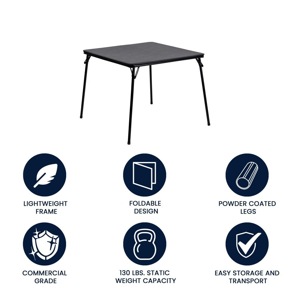 Foldable Vinyl Card Table