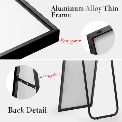 Miroir pleine longueur Grand miroir mural Miroir intégral