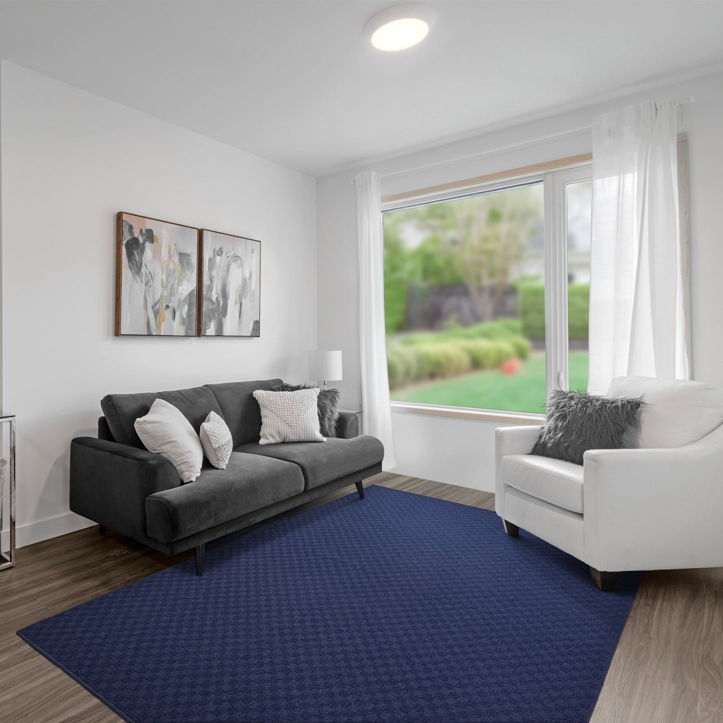 Tapis d'intérieur uni Garland Carpet Medallion