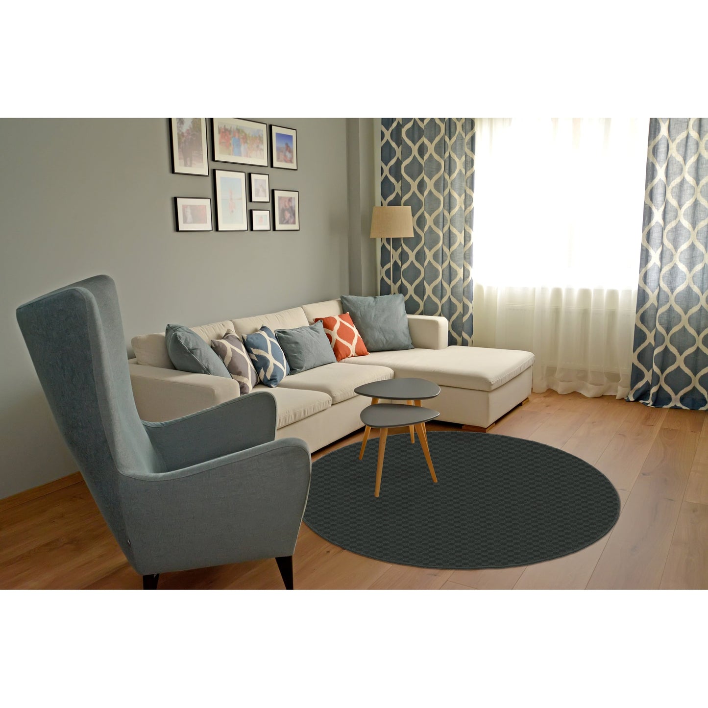 Tapis d'intérieur uni Garland Carpet Medallion