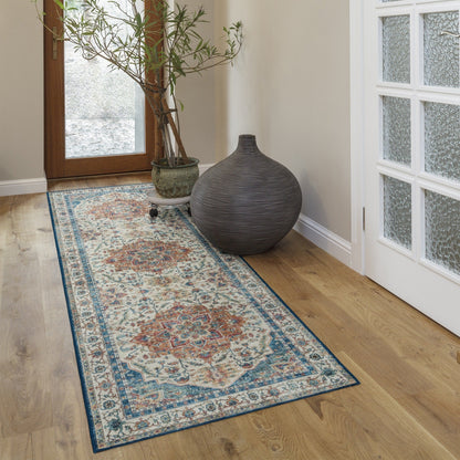 Collection de tapis Gertmenian Crystal Print, lavables, imprimés numériquement, à poils plats, en polyester antidérapant