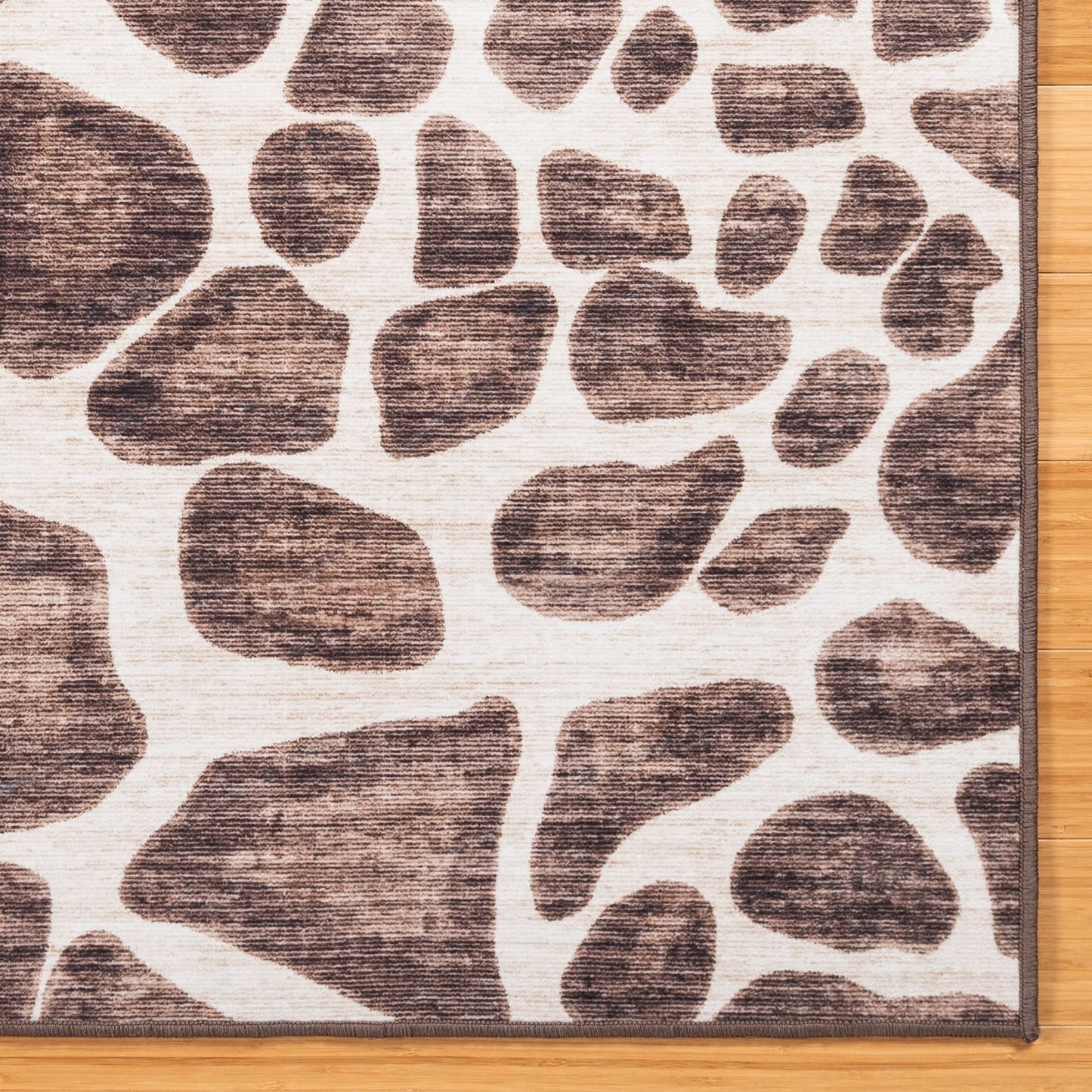 Collection de tapis Gertmenian Crystal Print, lavables, imprimés numériquement, à poils plats, en polyester antidérapant