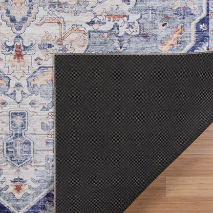 Collection de tapis Gertmenian Crystal Print, lavables, imprimés numériquement, à poils plats, en polyester antidérapant