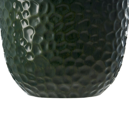 Glitzhome 19.75 H Eco-Friendly Oversized Faux Ceramic Diamond Textured Tall Planter Porch Flowerpot (Set of 2)