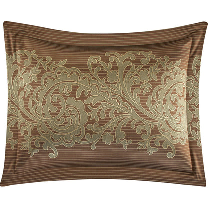 Nanshing Salem Damask Jacquard 7-Piece Comforter Set