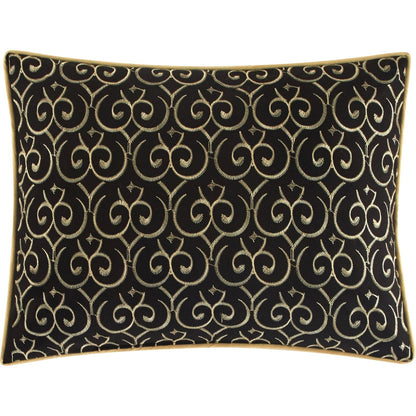 Nanshing Salem Damask Jacquard 7-Piece Comforter Set