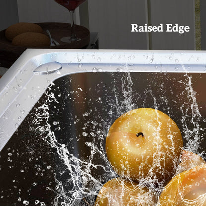 Évier utilitaire extérieur HOMCOM, évier profond en acier inoxydable, évier de cuisine autoportant à cuve unique, 39 pouces - 39 pouces