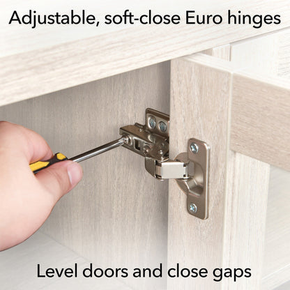 Meuble TV rectangulaire Hanson pour téléviseurs jusqu'à 75