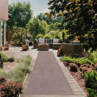 Tapis de couloir intérieur/extérieur de haute qualité, sur mesure, avec envers antidérapant en PVC, 91 cm de large x longueur au choix