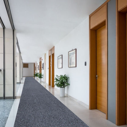 Tapis de couloir intérieur/extérieur de haute qualité, sur mesure, avec envers antidérapant en PVC, 91 cm de large x longueur au choix