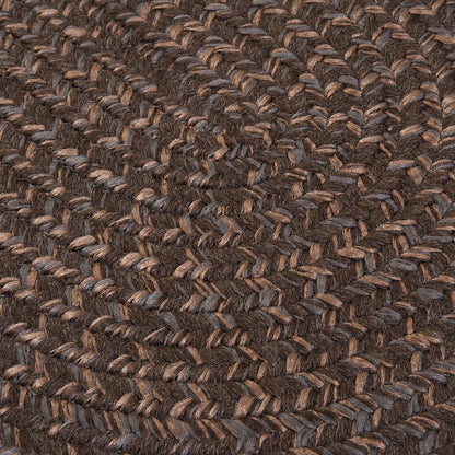 Tapis ovale réversible tressé Colonial Mills Hillsdale