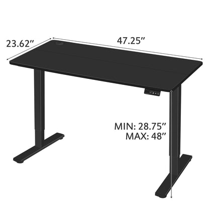 Bureau debout électrique réglable en hauteur Homall