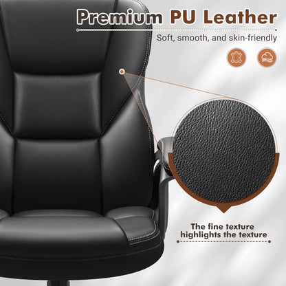 Chaise de bureau ergonomique Homall à dossier haut