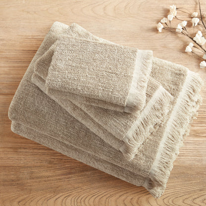 INK+IVY Atlas Cotton Dobby Slub 6 Piece Towel Set