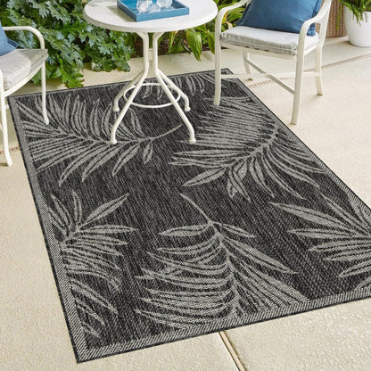 Tapis d'intérieur/extérieur / Passe-plat / Paillasson - Lavable en machine, résistant aux intempéries et aux UV - Imperméable - Liana