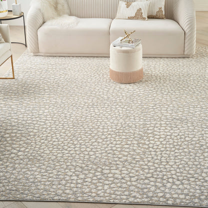 Tapis moderne abstrait en galets Nourison Joli