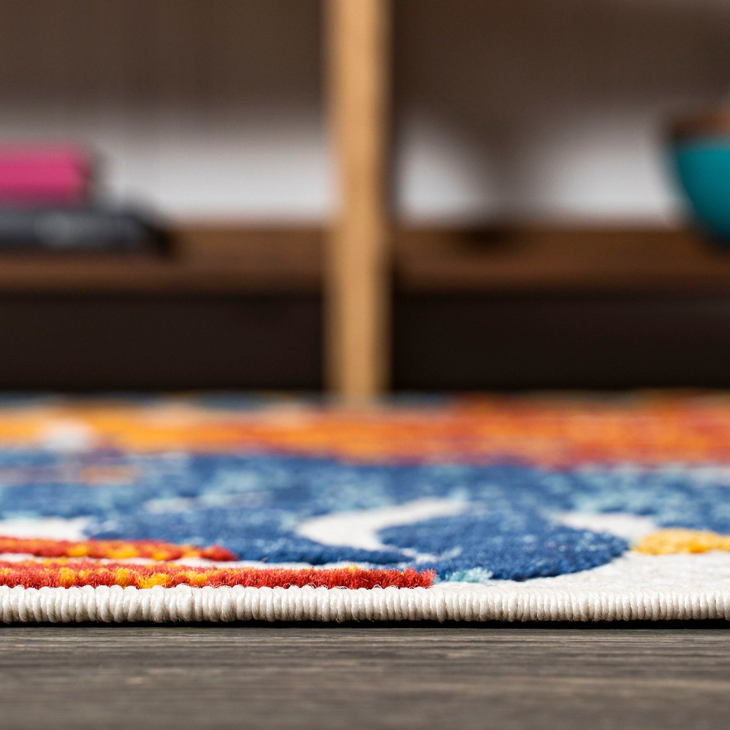Tapis d'intérieur/extérieur JONATHAN Y Aydin à motifs de feuilles de palmier