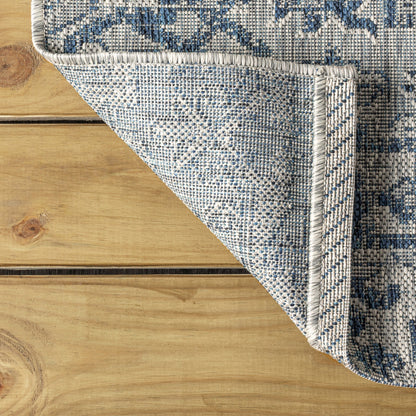 Tapis d'intérieur/extérieur JONATHAN Y Charleston Medallion