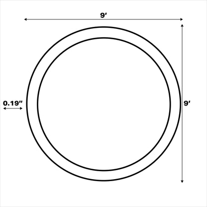 Tapis d'intérieur/extérieur JONATHAN Y à tissage texturé filigrane