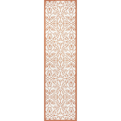 Tapis d'intérieur/extérieur à tissage texturé JONATHAN Y Ourika