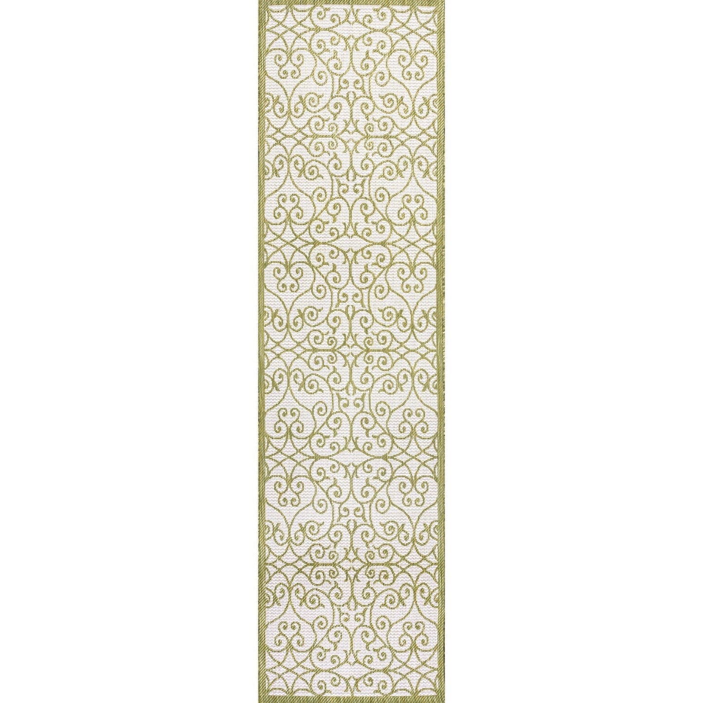 Tapis d'intérieur/extérieur à tissage texturé JONATHAN Y Ourika