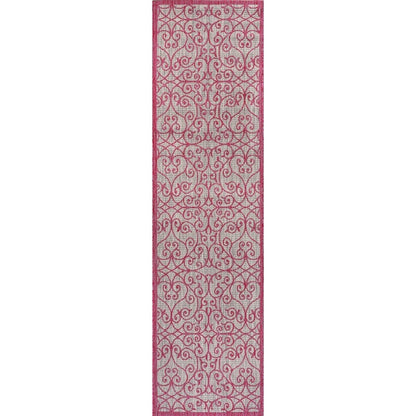 Tapis d'intérieur/extérieur à tissage texturé JONATHAN Y Ourika