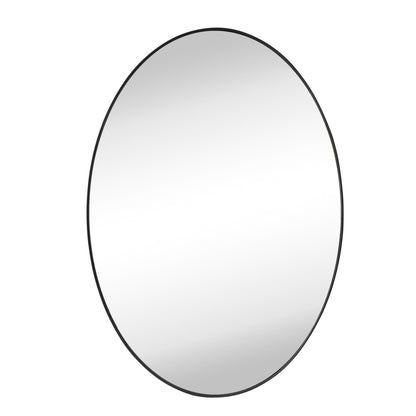 TEHOME Javell Oval Metal Wall Mirror