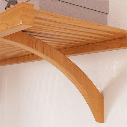 Système de placard intégré Simplicity en bois massif John Louis Home, érable miel