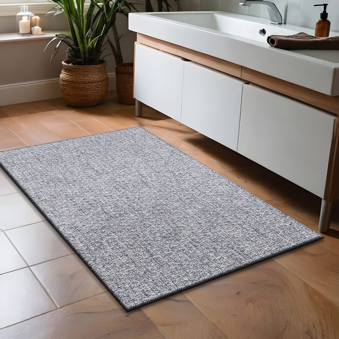 Beverly Rug Easy Clean Non Shedding Jute Rug