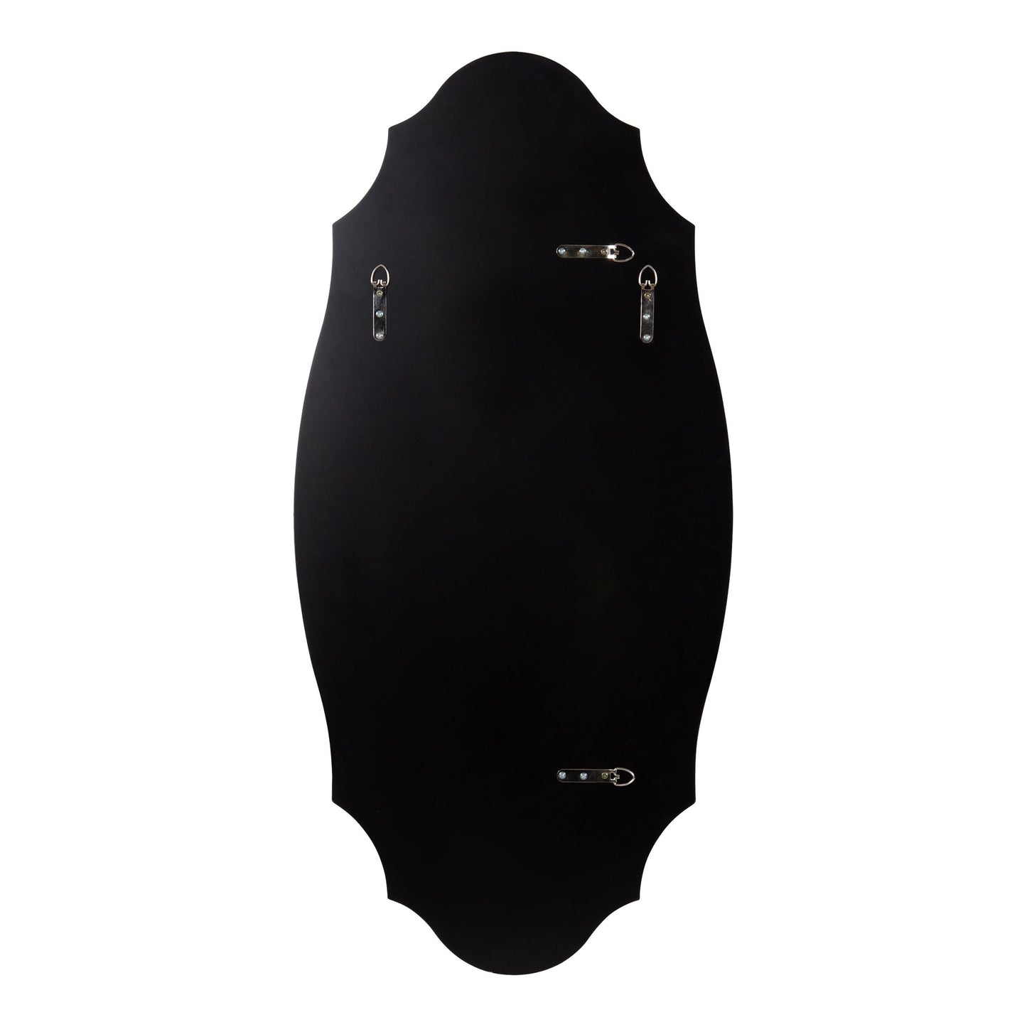 Miroir mural ovale festonné Kate et Laurel Leanna