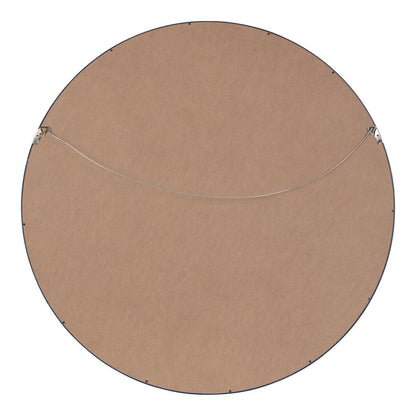 Kate and Laurel Travis Round Wood Accent Wall Mirror