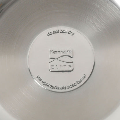 Batterie de cuisine Kenmore Elite Devon 10 pièces en acier inoxydable épais