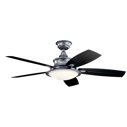 Ventilateur de plafond Kichler Cameron 52 à 5 pales à LED avec télécommande