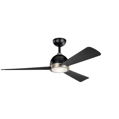 Kichler Incus 56 3 Blade Indoor Ceiling Fan with Blades, LED Light